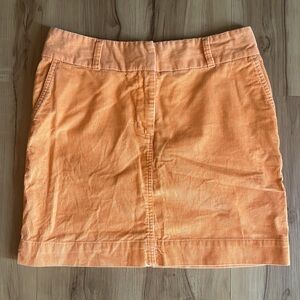 Adorable orange corduroy skirt, vineyard vines sz 4